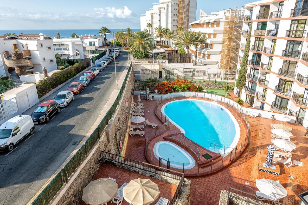Ferienwohnung Pulpo Amarillo Playa del Inglés Exterior foto